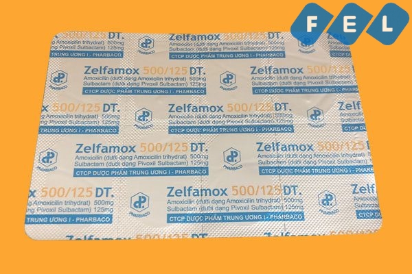 Cách sử dụng Zelfamox 500/125 DT