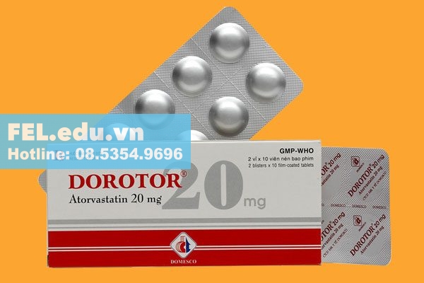 Công dụng của thuốc Dorotor 20mg