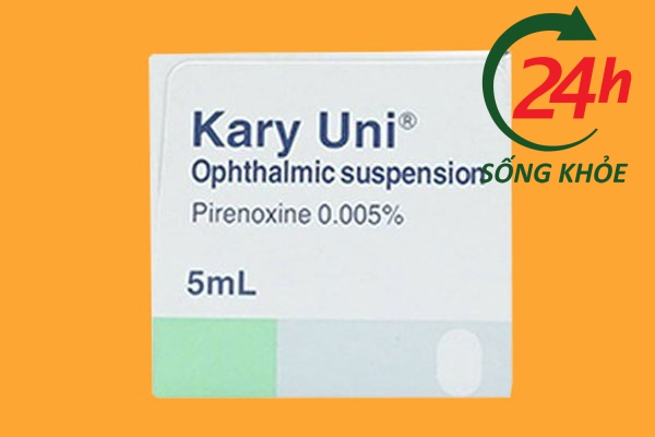 Thuốc Kary Uni nhỏ lâu có hại cho mắt không?