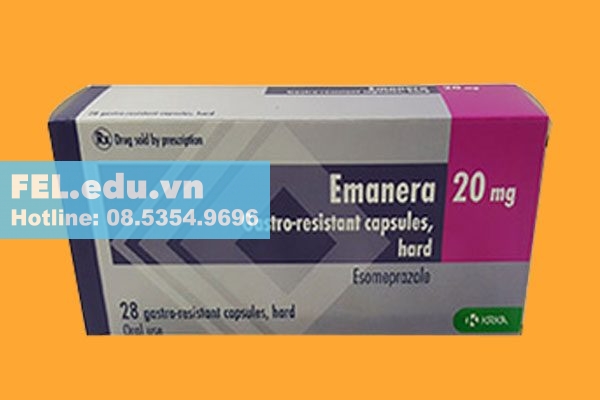 Chống chỉ định khi dùng Emanera 20mg