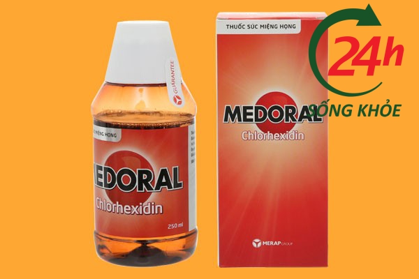 Thuốc súc miệng diệt khuẩn Medoral