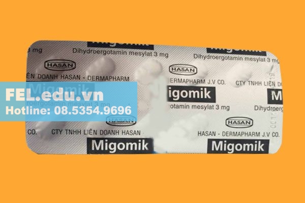 Tác dụng phụ khi sử dụng thuốc Migomik 3mg