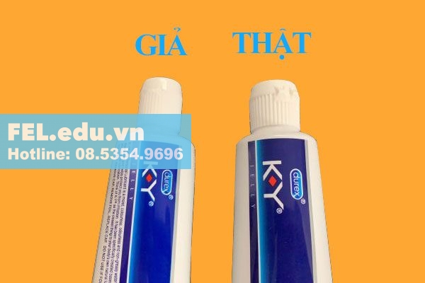 Phân biệt gel bôi trơn Ky thật - giả