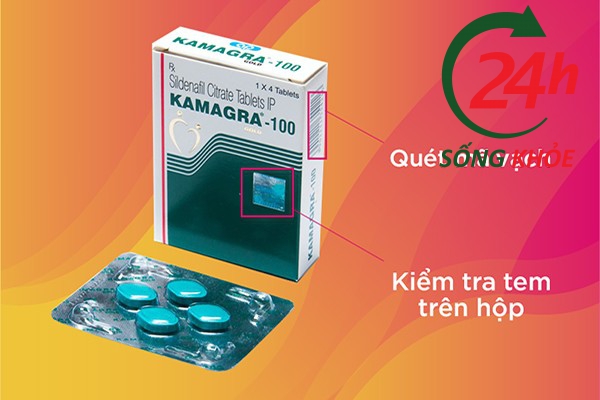 Cách kiểm tra Kamagra hàng thật