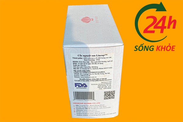 Cốc nguyệt san Lincup được FDA phê duyệt tại Mỹ