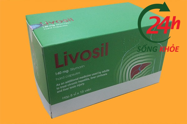 Thuốc Livosil được bào chế dưới dạng viên nang cứng