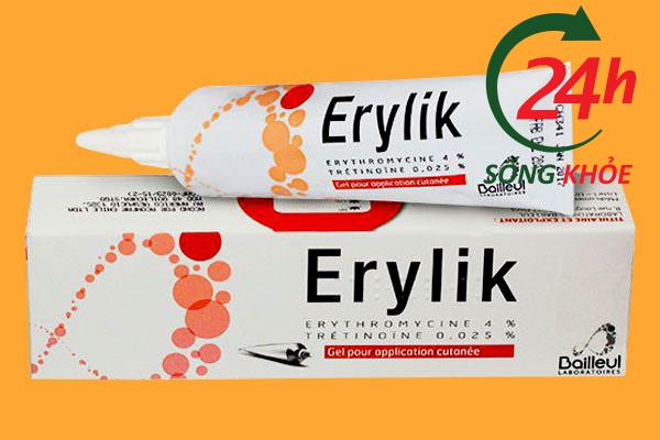 Thuốc bôi trị mụn ẩn dành cho nam giới Erylik