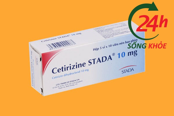 Tương tác của thuốc Cetirizin 10mg