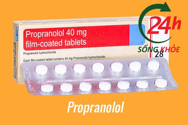 Thuốc điều trị tăng huyết áp: Propranolol