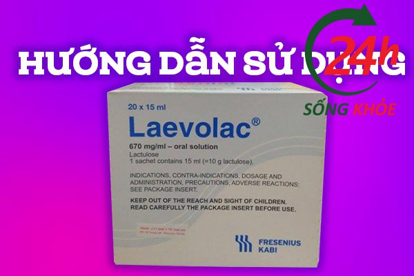 Cách sử dụng của Laevolac 670 mg/ml