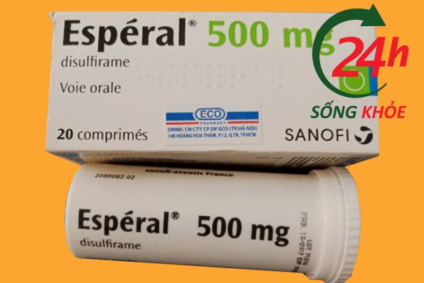 Dùng Esperal 500mg quá liều có sao không? Cách xử trí?