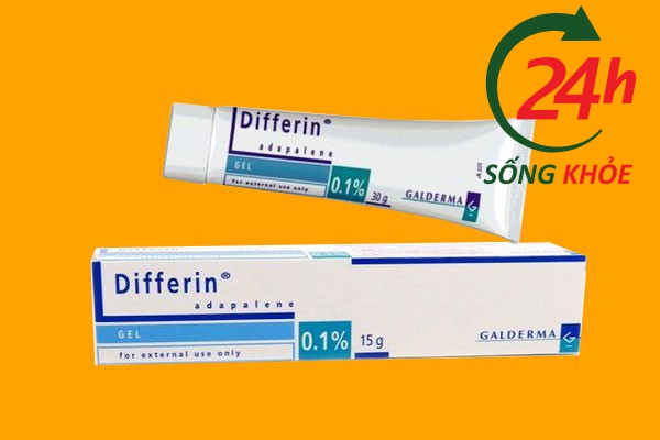 Thuốc trị mụn dưới da Differin