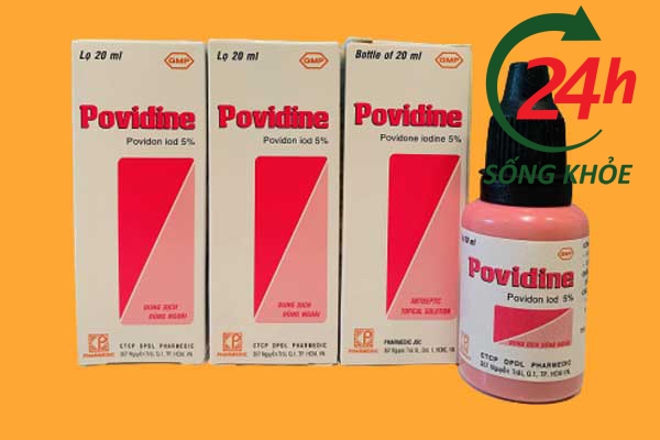 Thuốc Povidine 5% sát khuẩn mắt