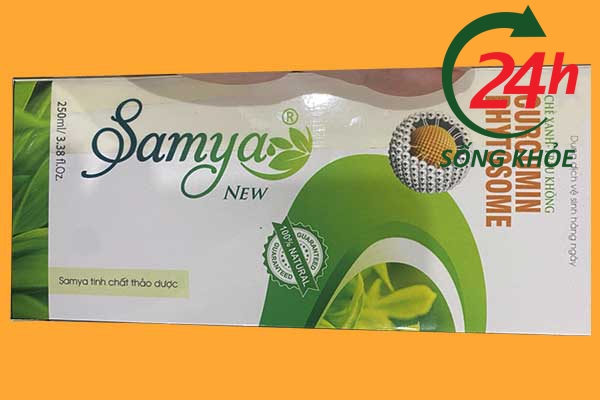 Samya dạng dung dịch vệ sinh
