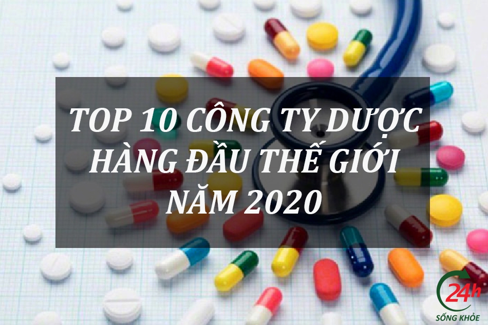 Top 10 công ty dược hàng đầu thế giới năm 2020