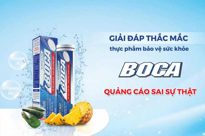 Boca quảng cáo sai sự thật có đúng như vậy không?