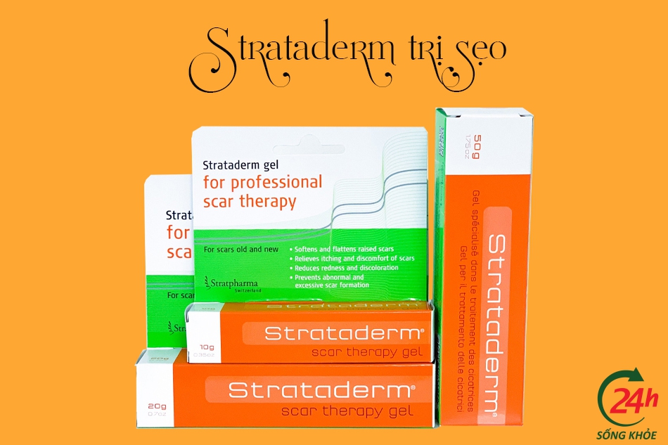 Thuốc trị sẹo Strataderm có tốt không? Review giá bán Webtretho
