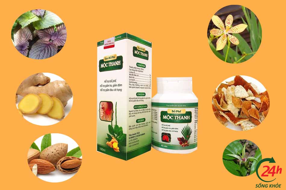 Thành phần của Bổ phế Mộc Thanh