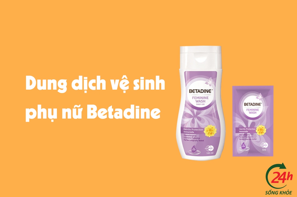 Dung dịch vệ sinh phụ nữ Betadine