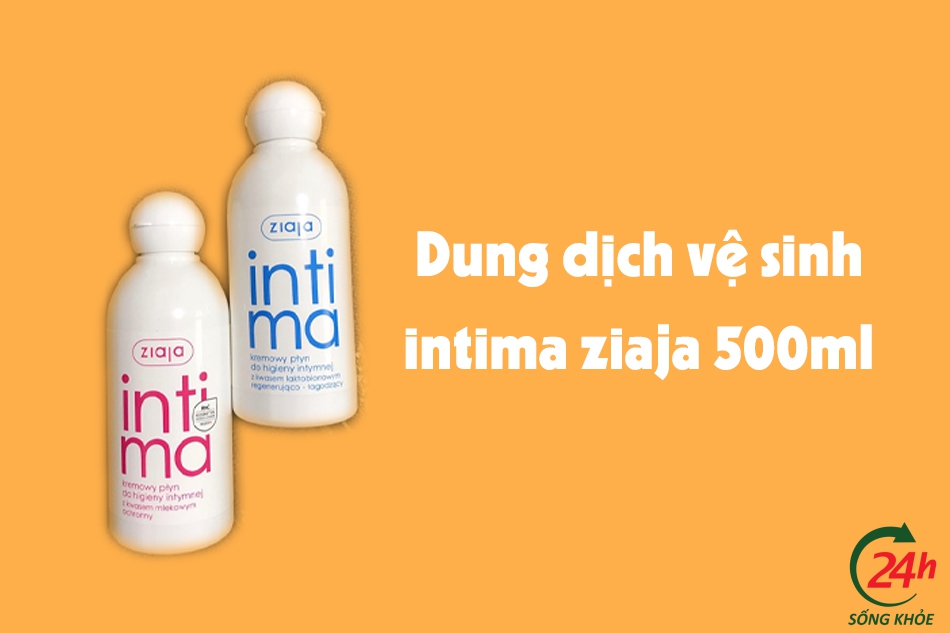 Dung dịch vệ sinh intima ziaja 500ml 