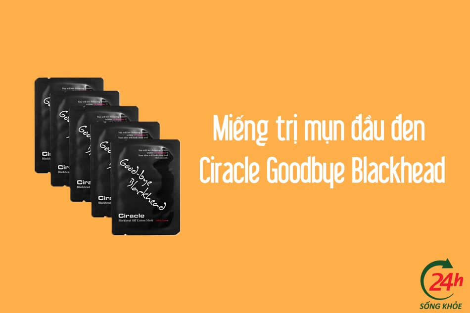 Miếng trị mụn đầu đen Ciracle Goodbye Blackhead