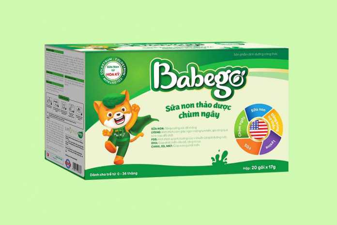 Sản phẩm sữa non thảo dược Babego