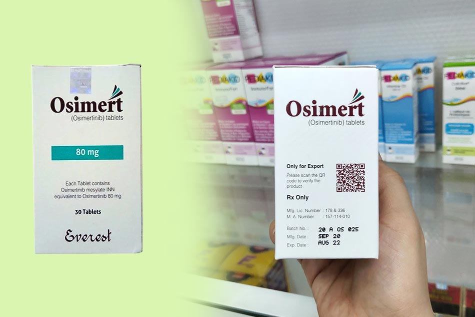 Thuốc Osimert chính hãng mua ở đâu tại Hà Nội, TpHCM?