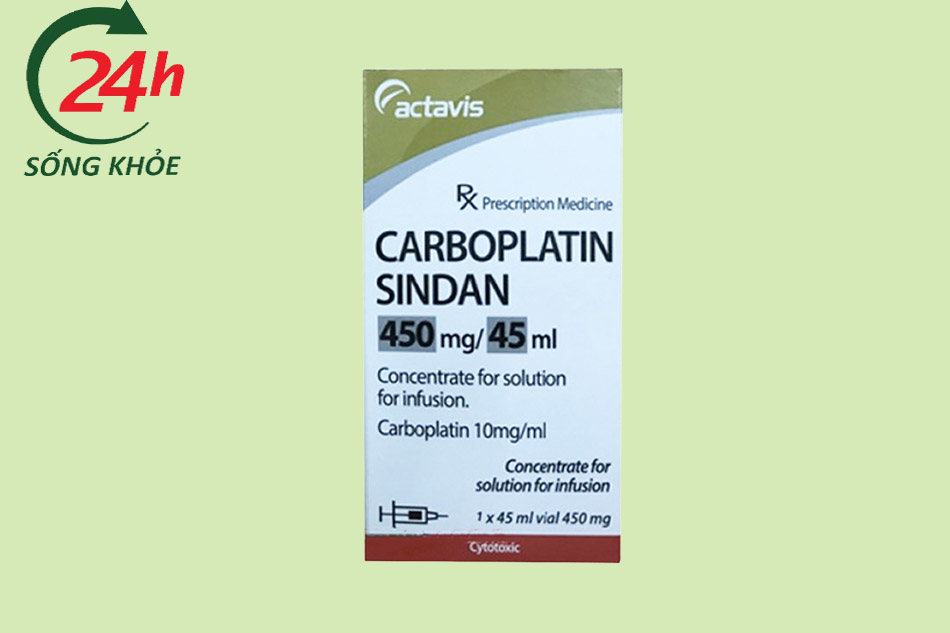 Các tác dụng phụ khi sử dụng Carboplatin Sindan