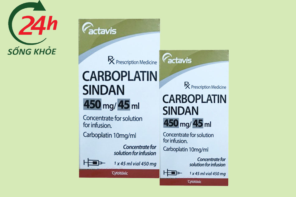 Chỉ định của thuốc Carboplatin Sindan