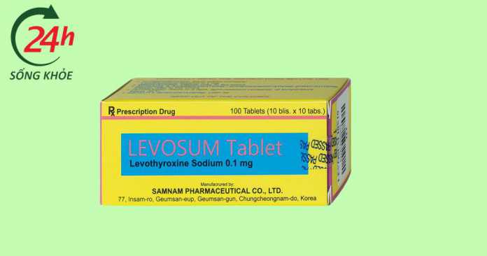 Levosum tablet 0,1mg là thuốc gì?