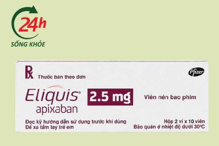 Thuốc Eliquis 2.5mg Pfizer