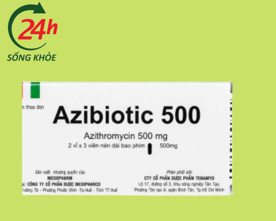 Thuốc Azibiotic 500mg-Cách dùng, liều dùng?