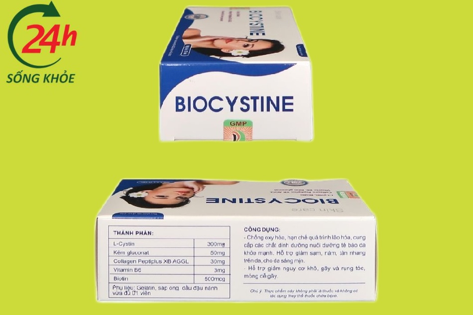 Thành phần của Biocystine