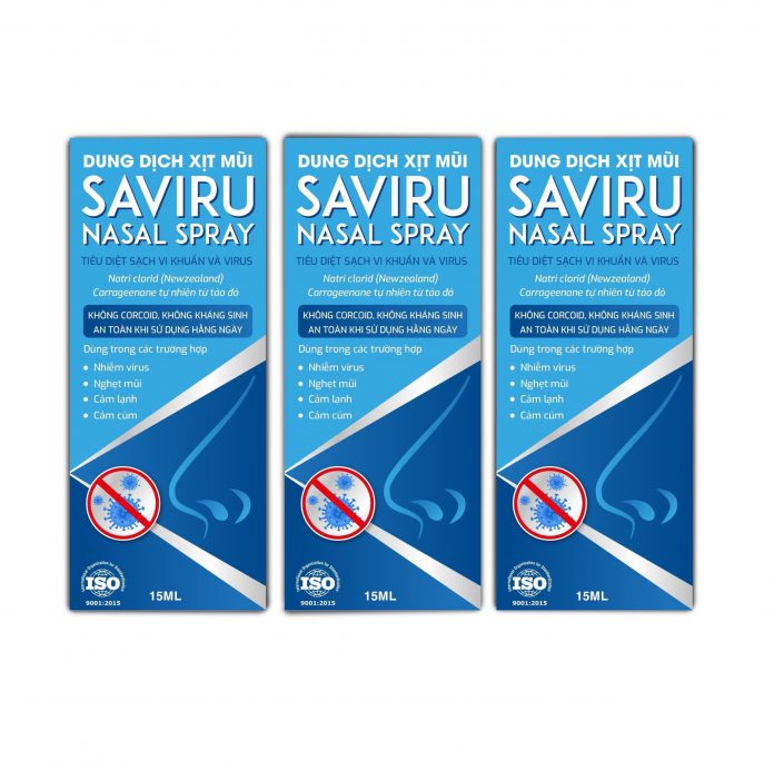 Dung dịch xịt mũi Saviru Nasal Spray
