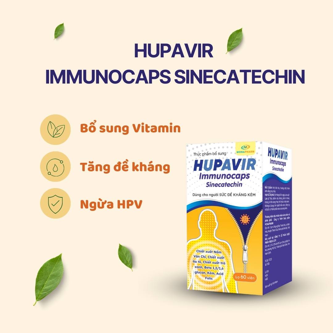 Hupavir Immunocaps Sinecatechin