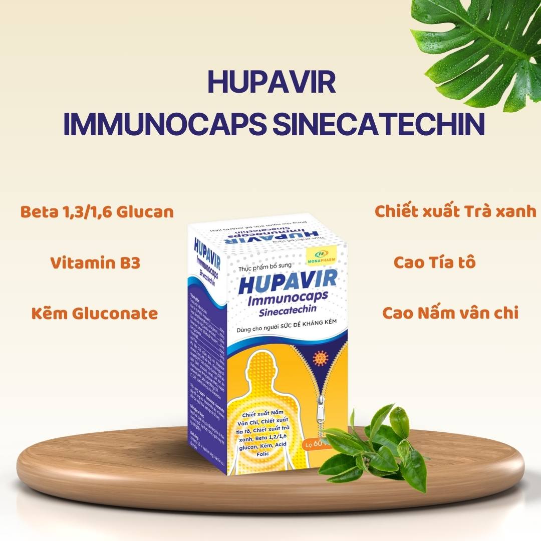 Hupavir Immunocaps Sinecatechin