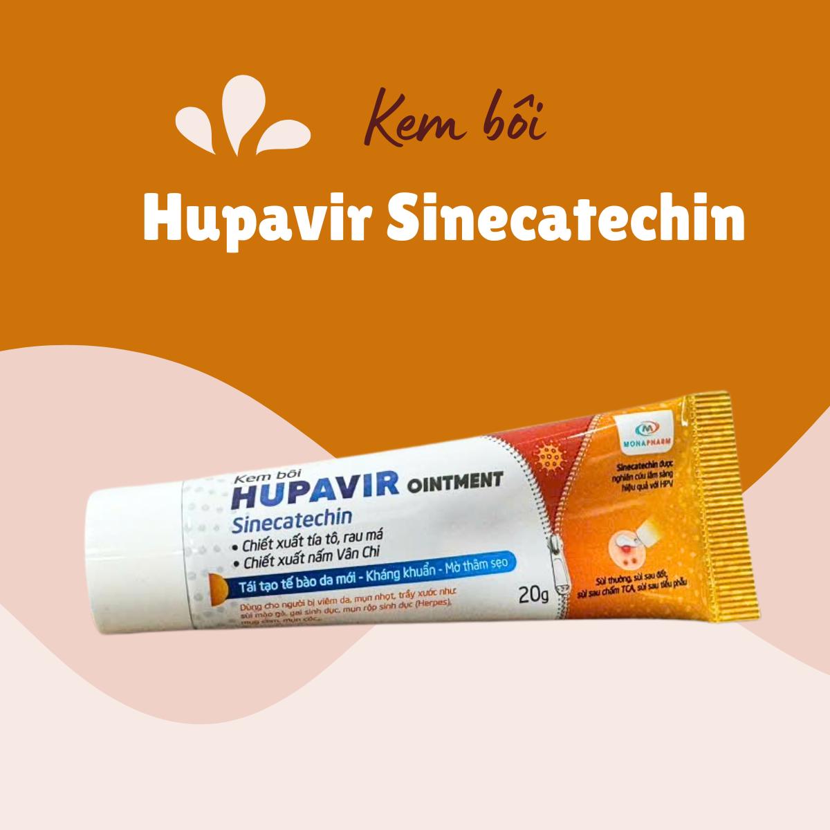 Kem bôi Hupavir Ointment Sinecatechin