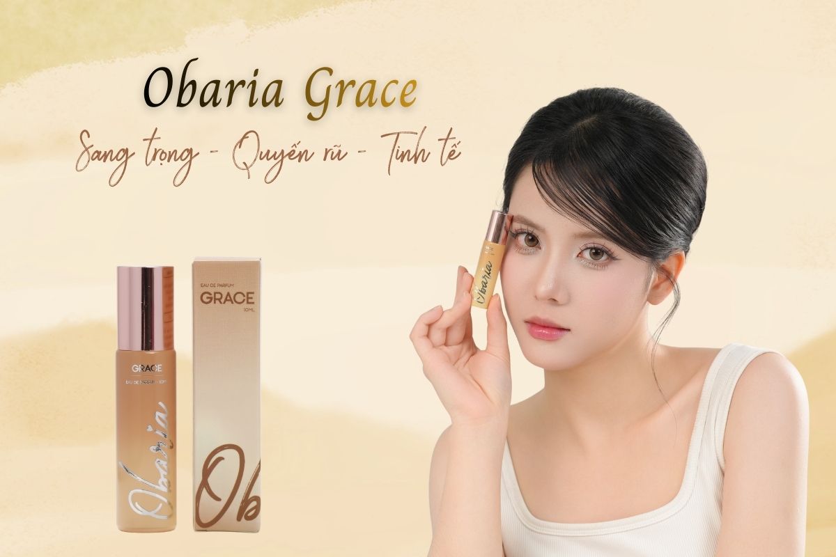 Nước hoa vùng kín Obaria Grace - Sang trọng, Quyến rũ, Tinh tế