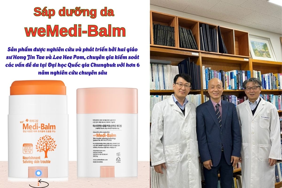 Điểm nổi bật của Sáp dưỡng da weMedi-Balm