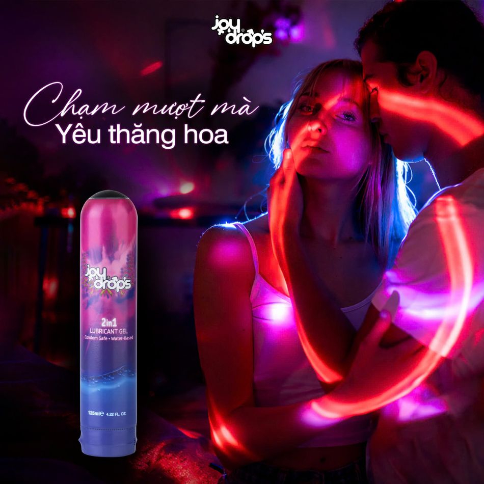 JoyDrops 2IN1 Lubricant Gel