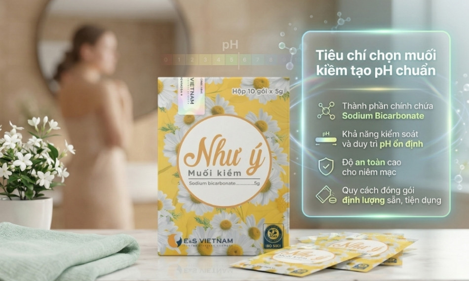 Tiêu chí lựa chọn muối tạo kiềm chuẩn pH và an toàn với sức khỏe