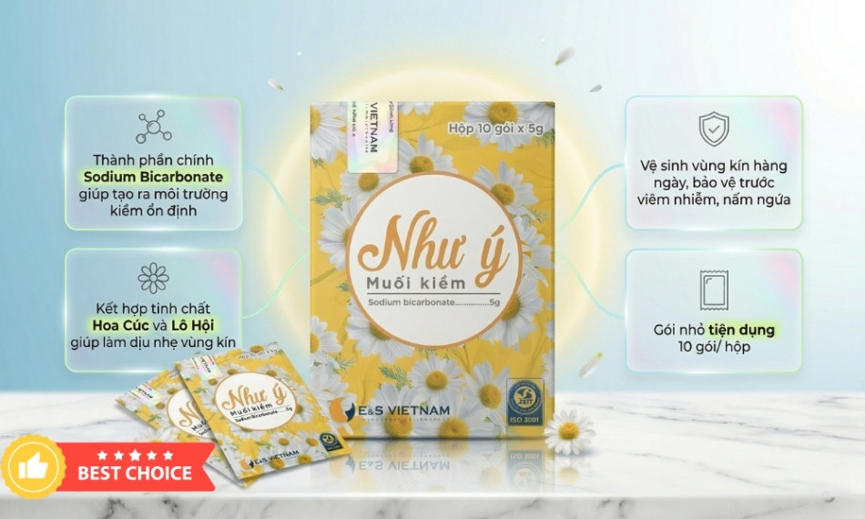 Muối kiềm Như Ý đáp ứng đầy đủ các tiêu chí của muối kiềm sinh con trai tốt nhất