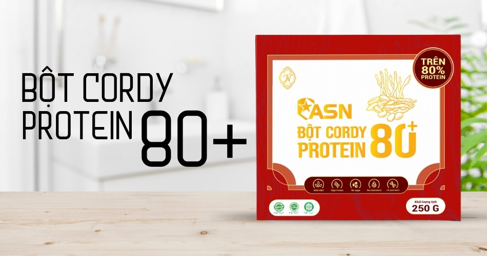 Bột Cordy Protein 80+