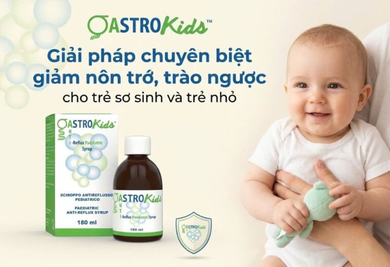Gastrokids - Giải pháp chuyên biệt giảm nôn trớ, trào ngược cho trẻ sơ sinh và trẻ nhỏ